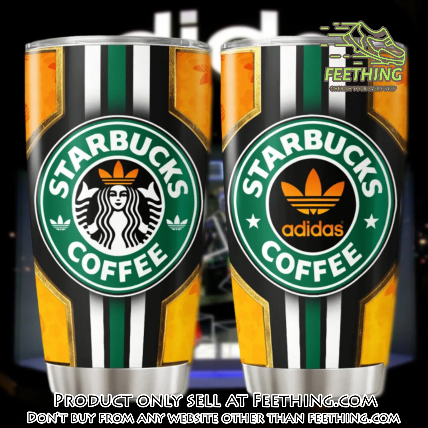 Adidas starbuck stainless steel tumbler 20oz30oz ft5008007